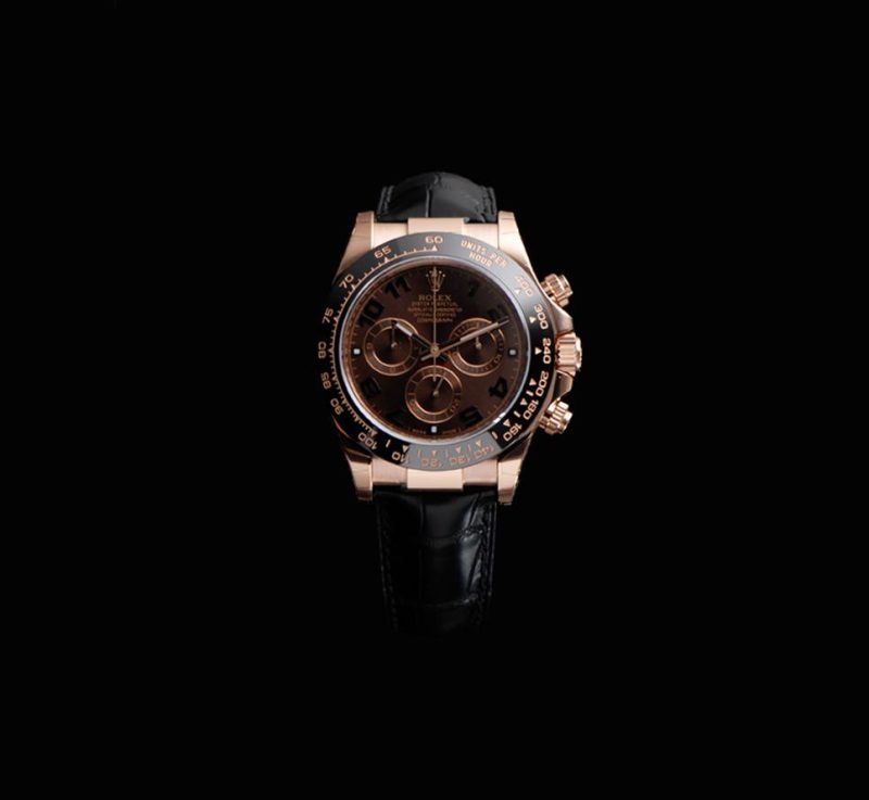 Rolex Daytona chocolate oro rosa